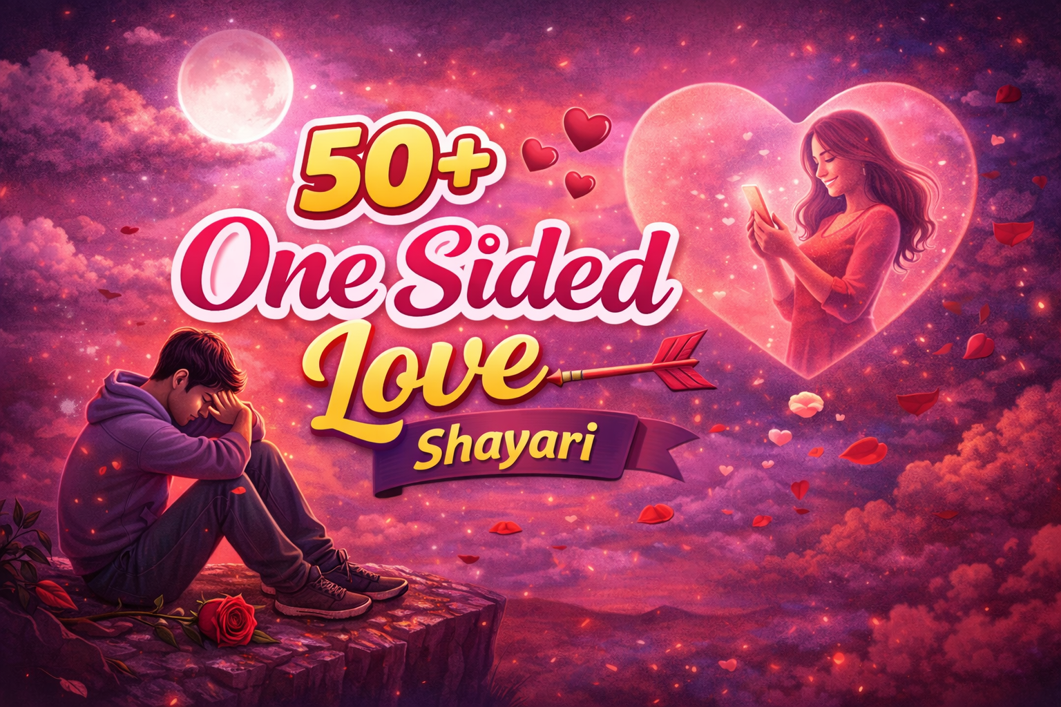 50+ One Sided Love Shayari